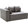 Brafab Muki loungesofamodul - Højre - Smokey grey